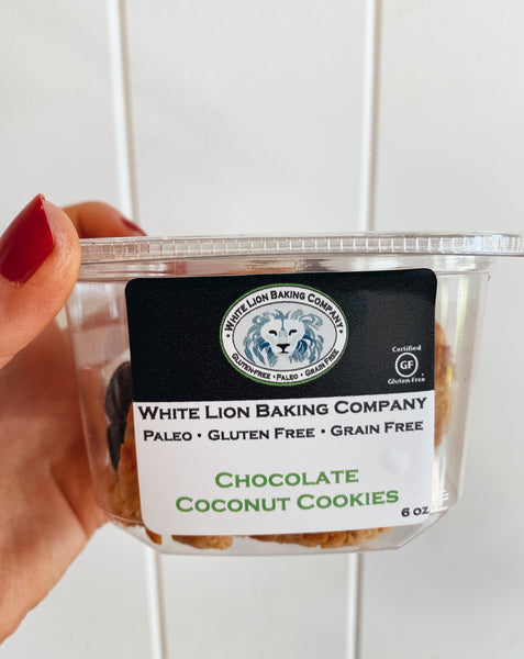 chocolate coconut cookie, gluten free cookies