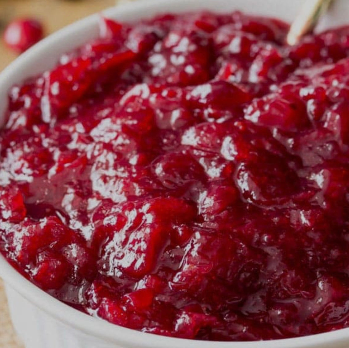 Vegan Cranberry Sauce NF