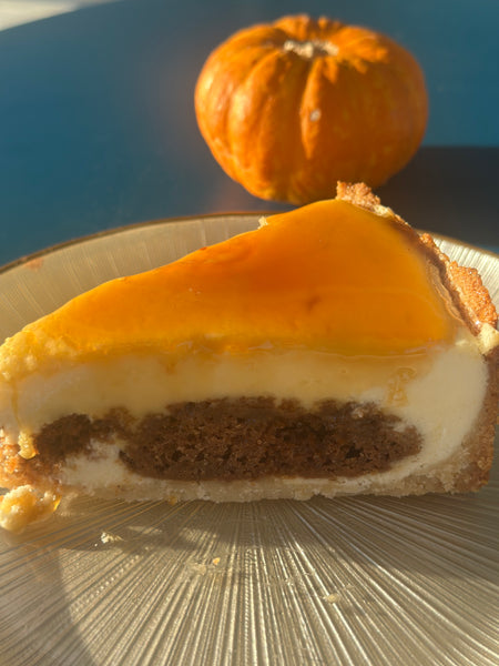 Thanksgiving Cheesecakes: Apple Cider Donut, Blueberry or Vegan Pumpkin