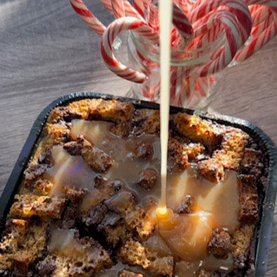 Bread Pudding in Seasonal Flavors