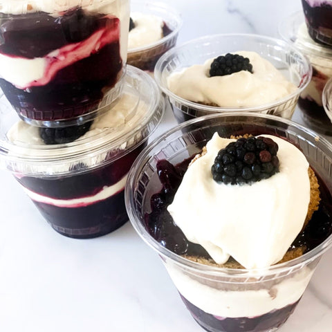 Lemon Blueberry Parfait Cup