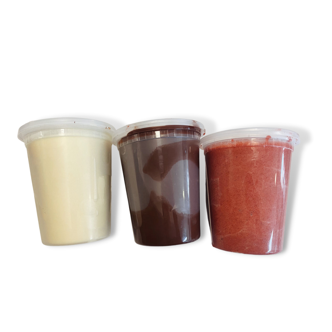 Sauce, Whips and Frostings