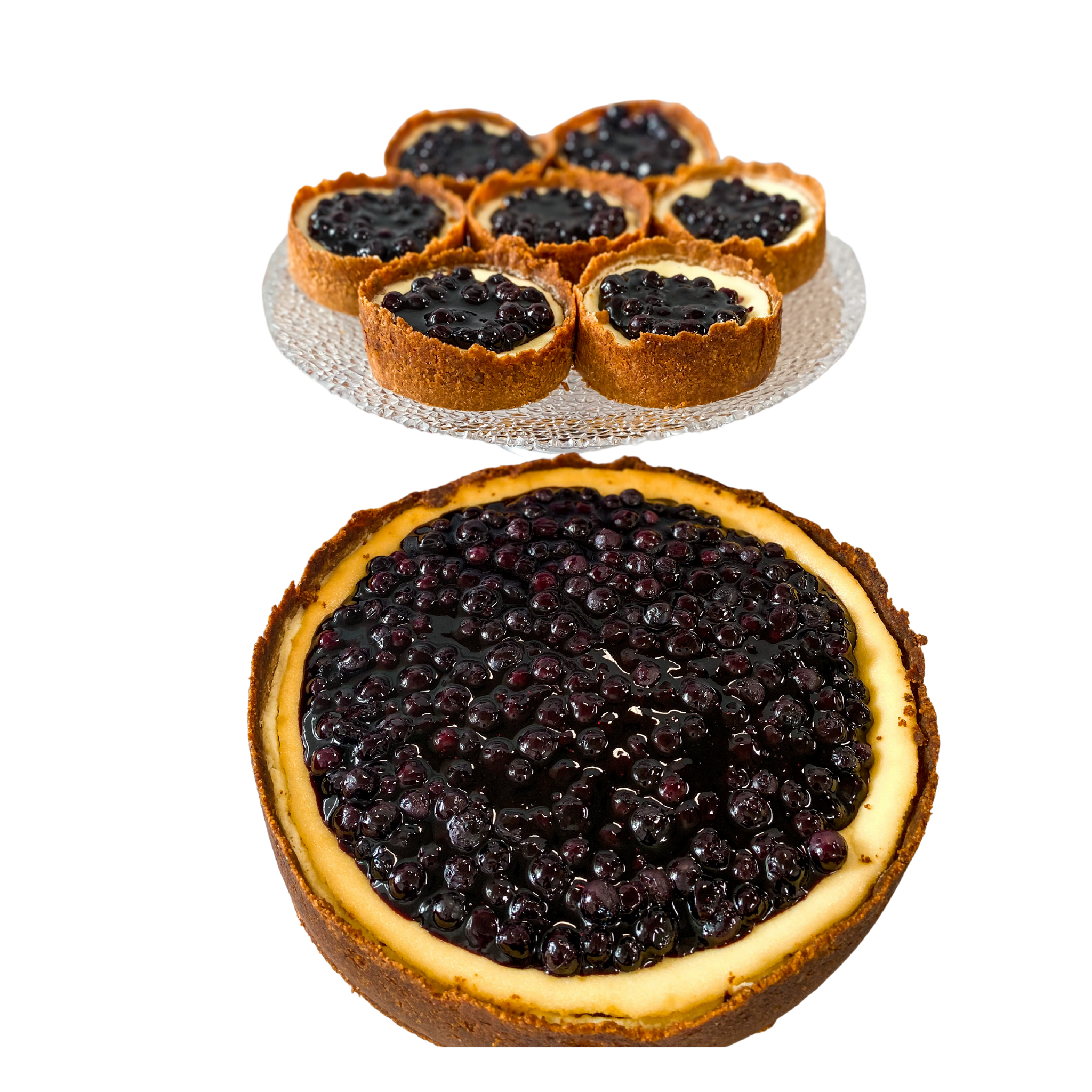 Blueberry or Turtle Cheesecake