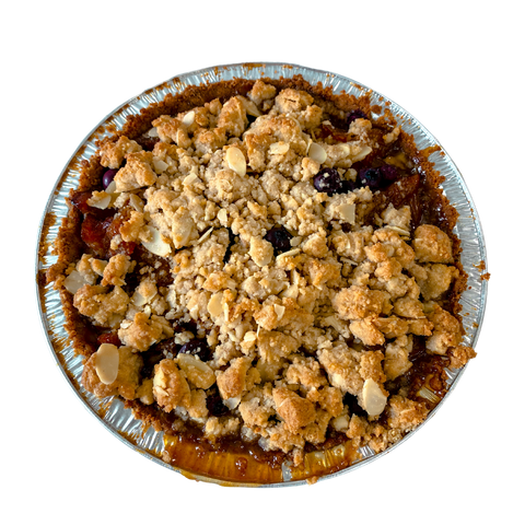 Vegan Friendly Apple Crumb Pie