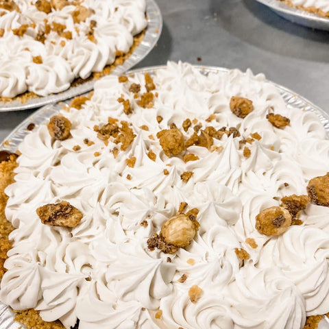 Vegan Chocolate Hazelnut Mousse Pie