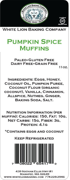 Pumpkin Spice Muffins