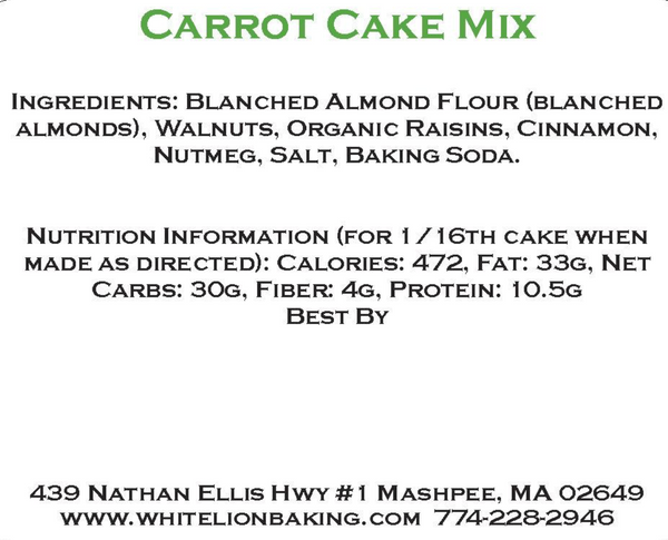Classic Carrot Cake